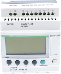 Schneider Electric SR2B121B Sr 12 I O 24 Vac Output Relay, 10 x 9 x 6.8cm, White
