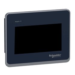 Schneider HMI Harmony STU STO Touch Panel Screen Display, HMIST6200, Navy Blue