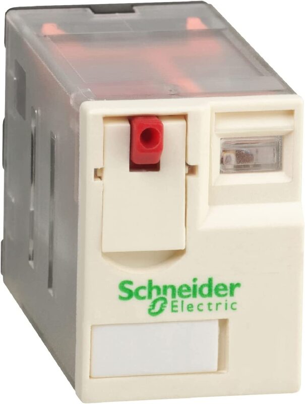 Schneider Miniature Relay, RXM4AB1P7, Black