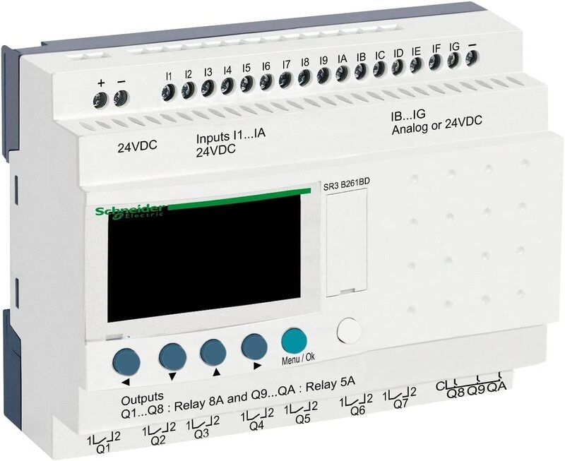 Schneider Modular Compact Smart Relay, SR3B261BD, White