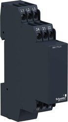 Schneider Modular 3 Phase Supply Control Relay, RM17TG20, Black