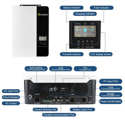 GROWATT SPF 3500 ES Off Grid 3.5KW 48V Big PV Input