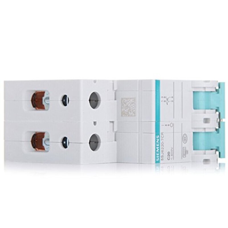 Siemens Electricals Breaker, 5SJ6220-7CR, White