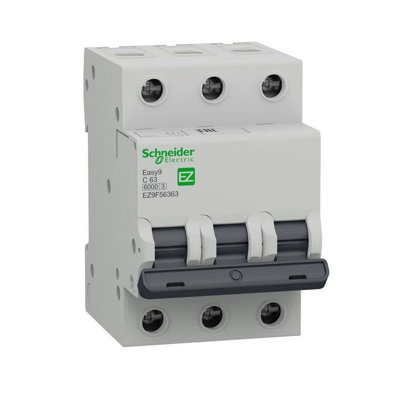 

Schneider Electric Miniature Circuit Breaker Easy9, EZ9F56363, White