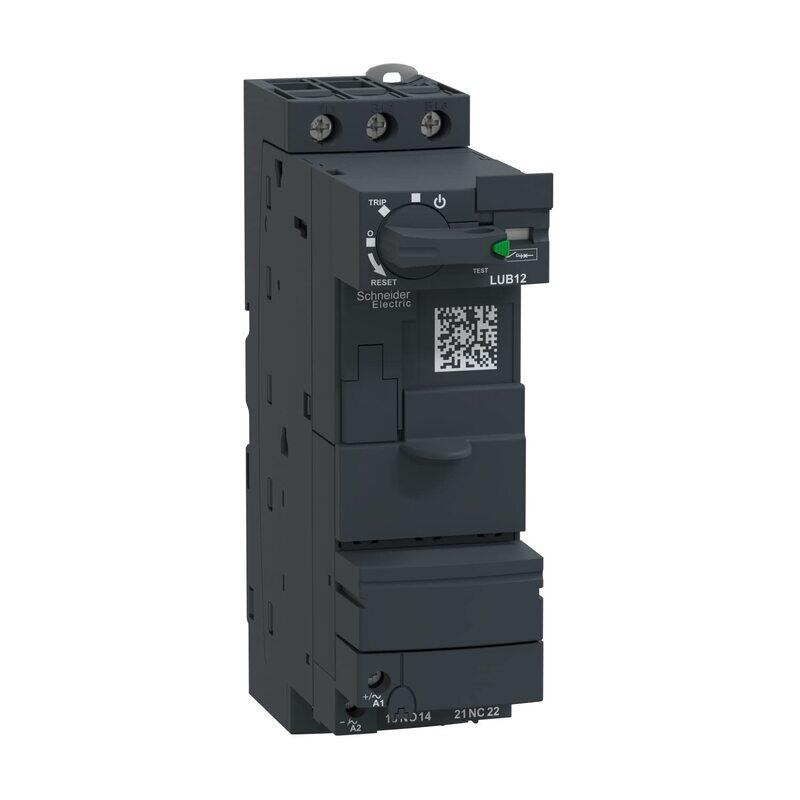 Schneider Electric Power Base, TeSys U, 3P, 12A/690V, Black