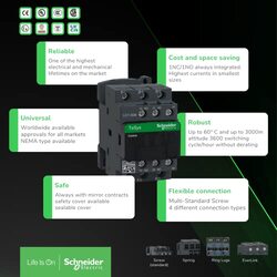 Schneider Electric TeSys D GV2 & GV3 Auxiliary Contact Breaker, 1 NO + 1 NO fault, GVAD1010, White