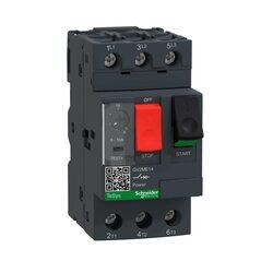 Schneider Electric TeSys GV2 Motor Circuit Breaker with Thermal Magnetic & Screw Clamp Terminals, TeSys GV2, 6-10A, GV2ME14, Black