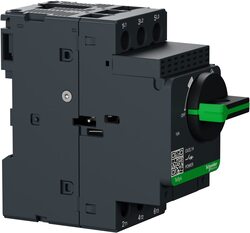 Schneider Electric GV2L14 TeSys Motor Circuit Breaker with Magnetic Rotary Handle, 9 x 9.8 x 5.2cm, Black