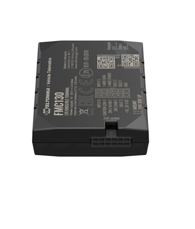 TELTONIKA Advanced tracker, LTE terminal with flexible inputs configuration (4G) FMC130