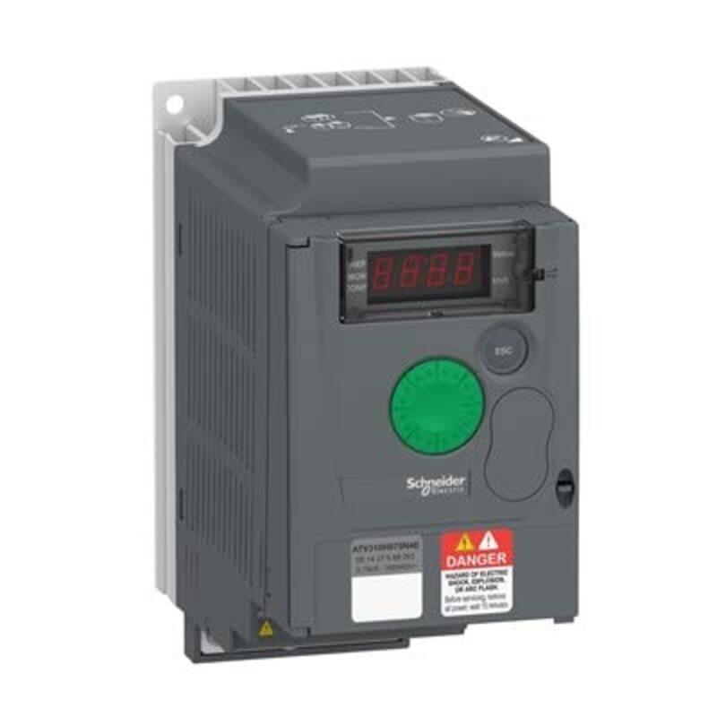 Schneider VFD Altivar 310 Variable Speed Drive, ATV310H075N4E, Grey