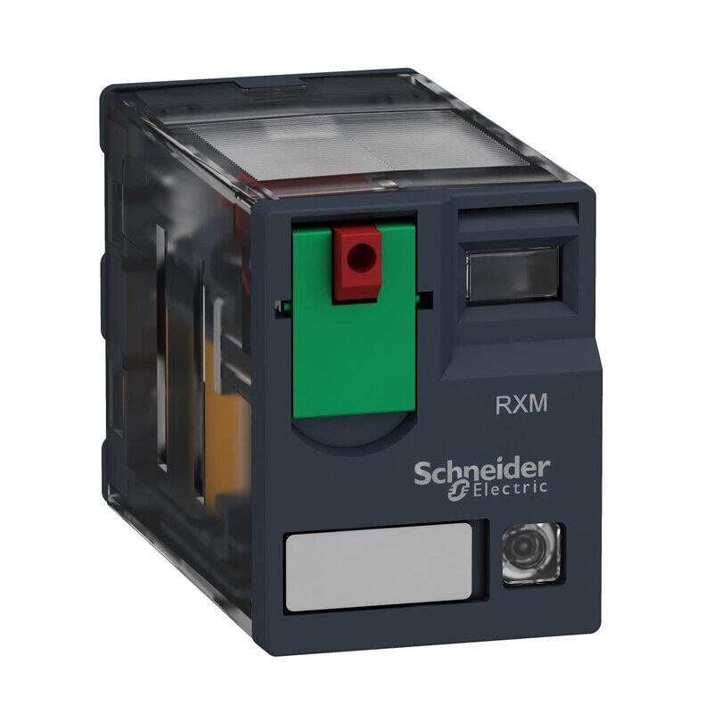 

Schneider Electric Miniature Relay 4CO 24 V, RXM4AB2P7, Black