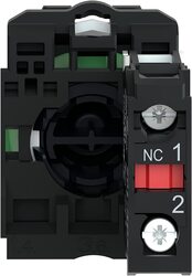Schneider Push Button, XB5AA42, Red