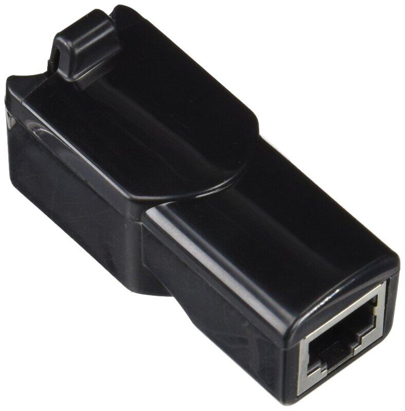 

Schneider Electric VFD Altivar 71_ RJ45 Female/Female Adaptor, RJ45 to RJ45 for Remote Graphic Display Terminal, VW3A1105, Black