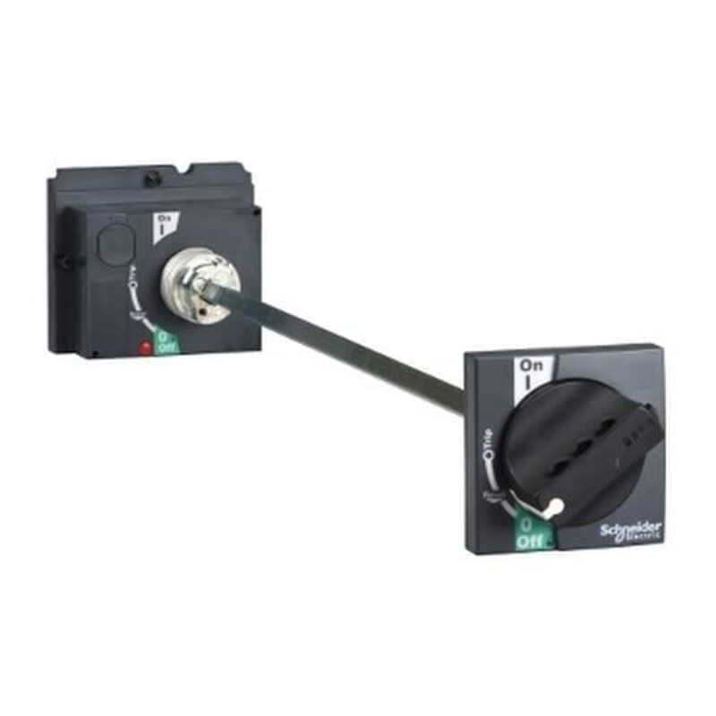 

Schneider Electric LV429338 NSX 100 Breaker Compact with Extended Rotary Handle, 11.5 x 49.5 x 11.5cm, Grey/Black