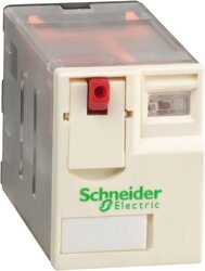 Schneider Miniature Relay, RXM4AB1B7, Black