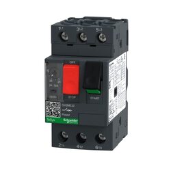 Schneider Electric TeSys D Motor Circuit Breaker with Thermal Magnetic & Screw Clamp Terminals, TeSys GV2, 24-32A, GV2ME32, Black