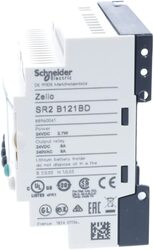 Schneider SR2B121BD Electrical Timer Controller, SR12 IO, 24 V, Black