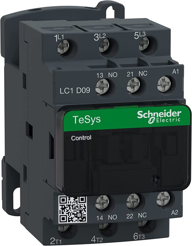 Schneider Electric LC1D09F7 Electric Contactor, 9.2 x 11.2 x 5cm, Black