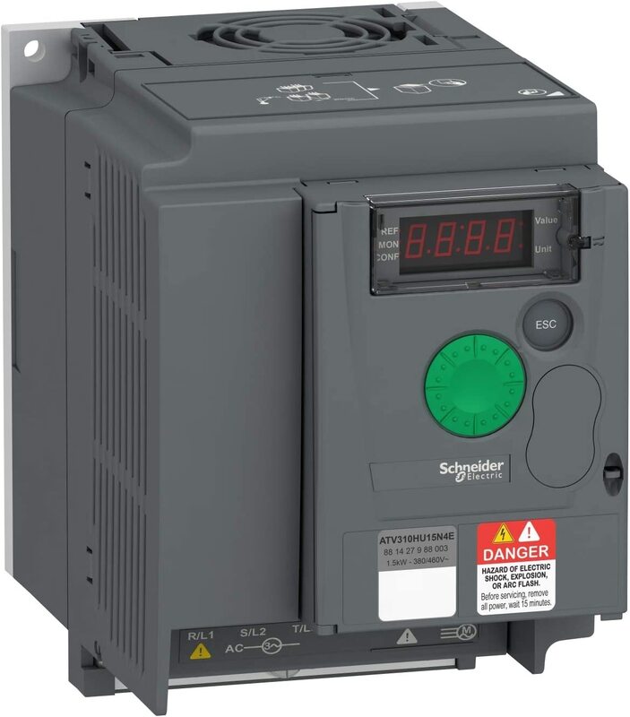 Schneider ATV310HU15N4E 5Kw 3 Phase, 400 V, Black