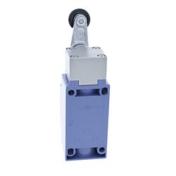 Telemecanique Sensors OsiSense XC Standard XCKJ Thermoplastic Roller Lever Limit Switch, XCKJ10511, Blue