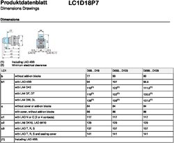 Schneider Electric LC1D18P7 TeSys Deca Contactor with 230V AC Spring Coil and 3 Poles, 9.3 x 11.4 x 5.2cm, Black