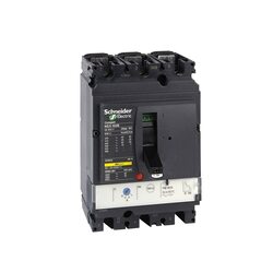 Schneider Electric Compact NSX Circuit Breaker NSX100B, TMD, 50A, 3 poles 3d, LV429553, Black