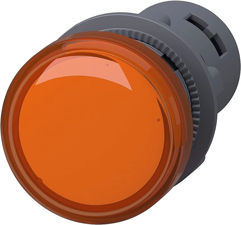 Schneider Signalling Harmony XA2E Pilot Light, XA2EVM5LC, Orange
