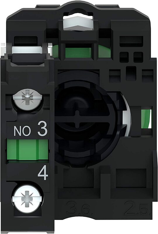 Schneider Non-Illuminated Push Button, 22mm, Green