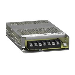 Schneider Electric Single Phaseo Panel Mount ABL1 Power Supply, 100-240V AC, 24V, 6.2A, ABLP1A24062, Dark Grey