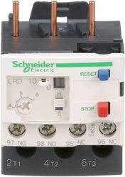 Schneider Electric TeSys Series 4 to 6 A LRD10 Thermal Relay Electric Contactor, 7.8 x 5 x 8.8cm, Black