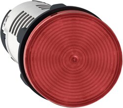 Schneider Electric XB7EV04BP Round Pilot Light integral LED Diam 22, 16 x 12 x 4cm, White/Red