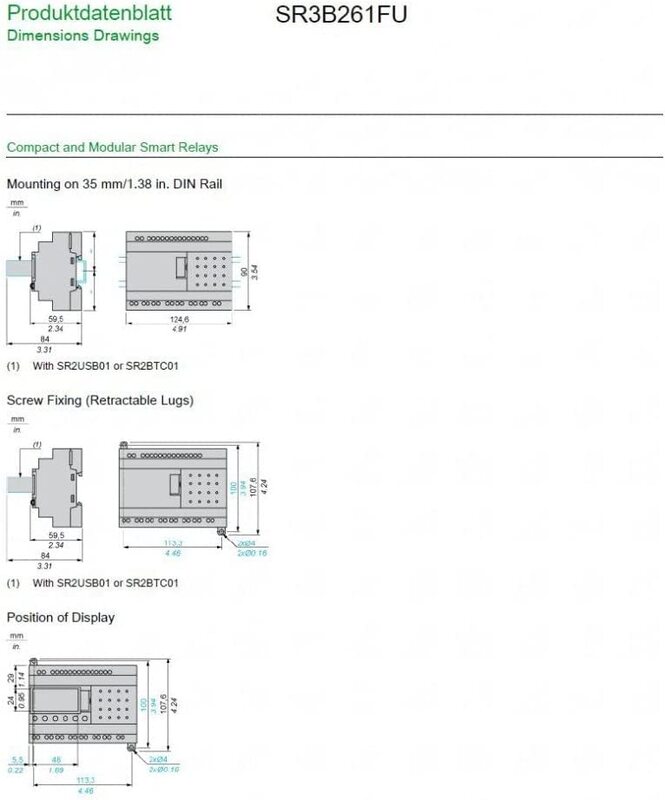 Schneider Controllers Zelio, White