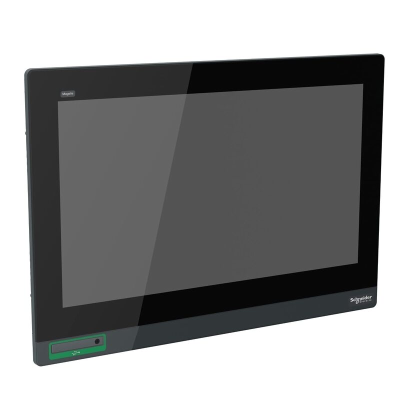 Schneider HMI Magelis GTU 19W FWXGA Touch Smart Display, HMIDT952, Black/Grey