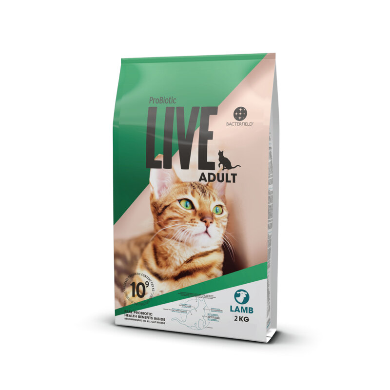 Probiotic Live Cat Adult Lamb