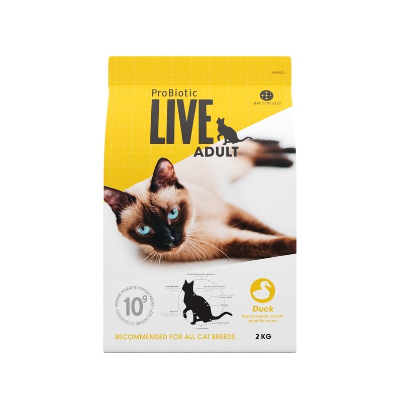 

Probiotic Live Cat Adult Duck