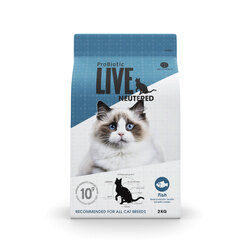 Probiotic Live Cat Adult Neutered Fish