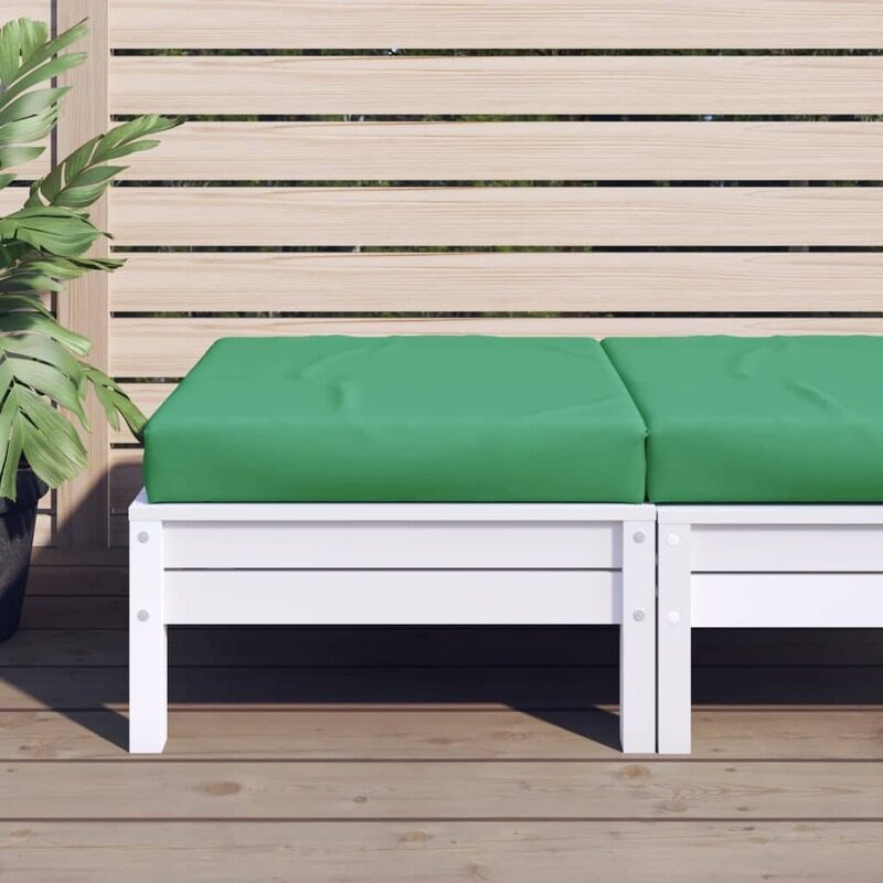 

vidaXL Pallet Ottoman Cushion Green Fabric