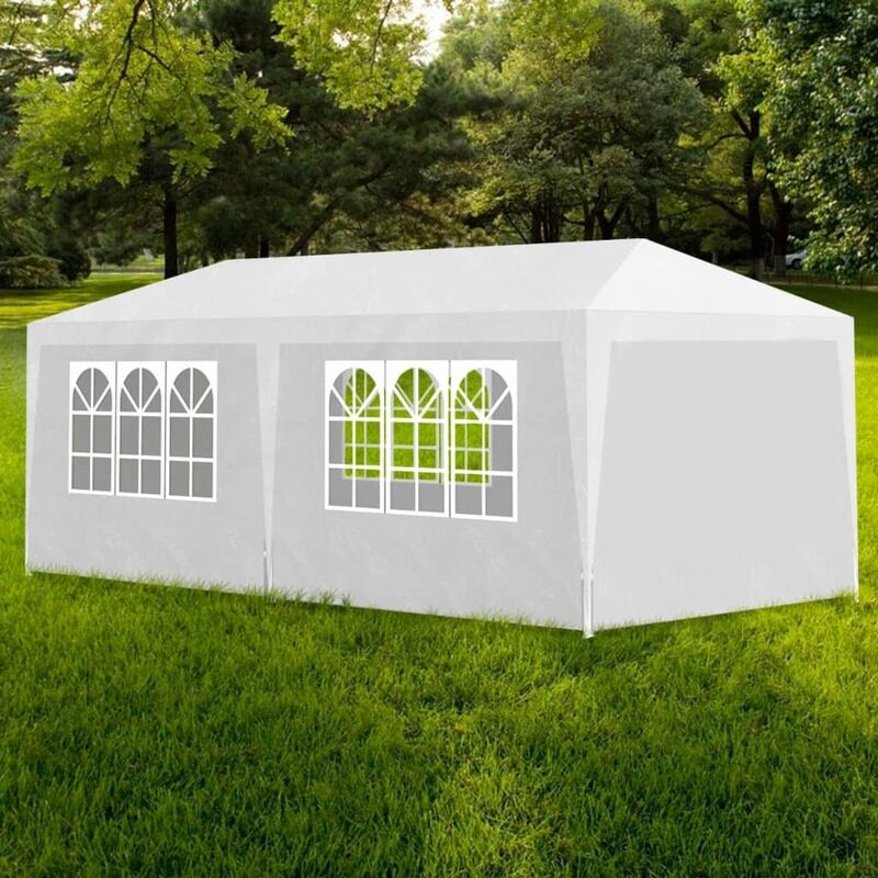 

vidaXL Party Tent 3x6 m White