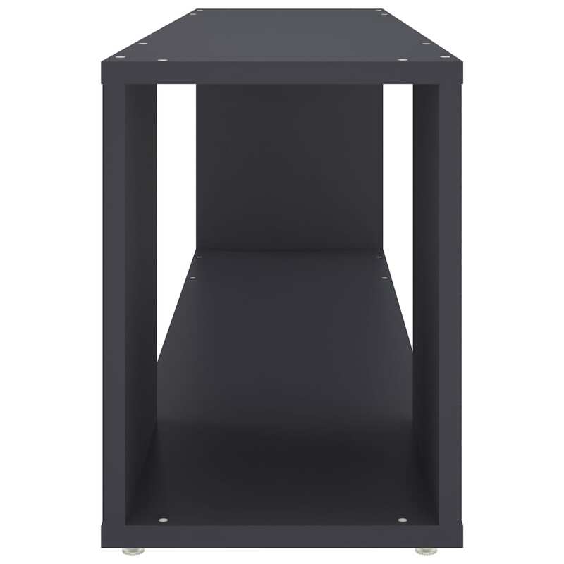 vidaXL TV Cabinet Grey 100x24x32 cm Engineered Wood