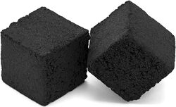 Context Hookah Charcoal - Natural Coconut Shisha Coal Cubes - Incense Burner Cube Briquettes - 72 Count & 1 KG (2.20 lbs) - Premium Quality 25mm (1x1x1 in)