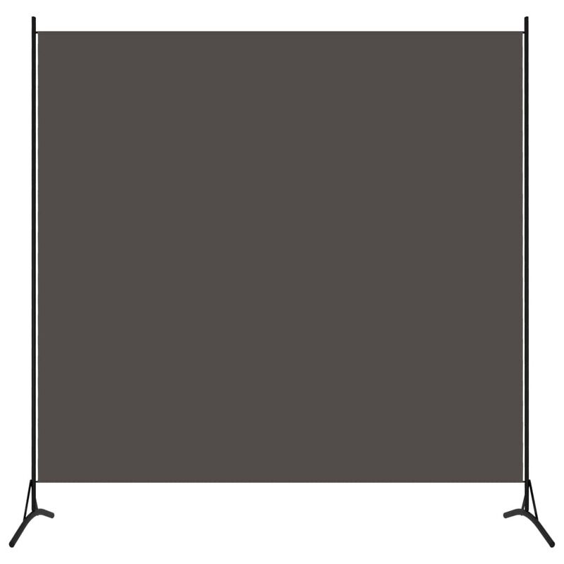 

vidaXL 1-Panel Room Divider Anthracite 175x180 cm