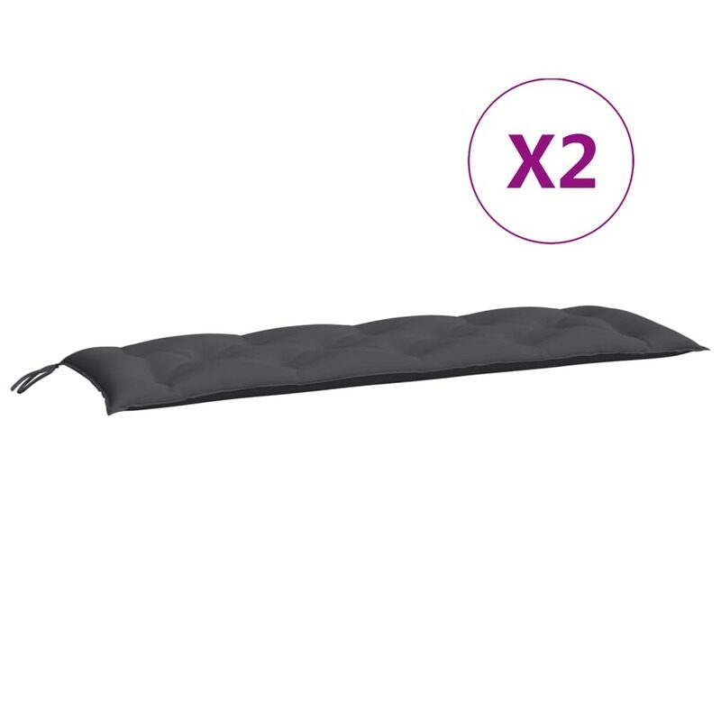 

vidaXL Cushion for Swing Chair Anthracite 150 cm Fabric