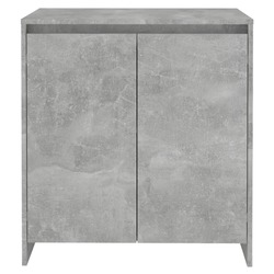 vidaXL Sideboard Concrete Grey 70x41x75 cm Engineered Wood