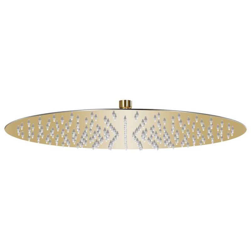

vidaXL Rain Shower Head Stainless Steel 40 cm Round Gold