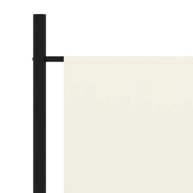 vidaXL 1-Panel Room Divider Cream White 175x180 cm