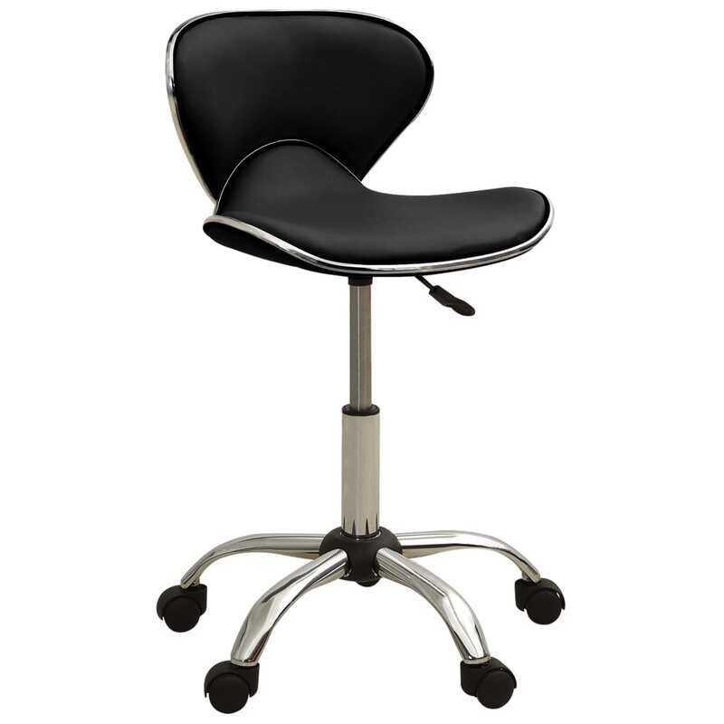 

vidaXL Office Chair Black Faux Leather