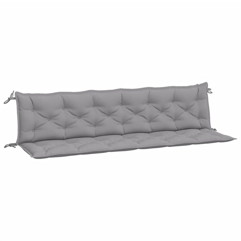 

vidaXL Cushion for Swing Chair Grey 200 cm Fabric