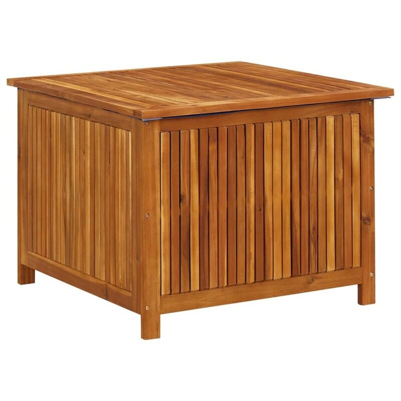 

vidaXL Garden Storage Box 75x75x58 cm Solid Acacia Wood