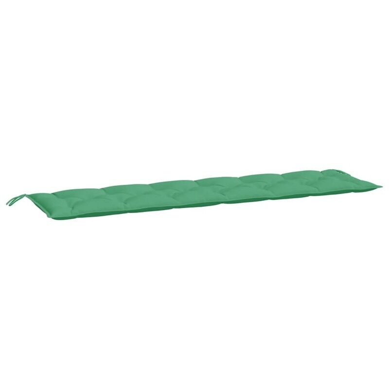 

vidaXL Garden Bench Cushion Green 200x50x7 cm Fabric