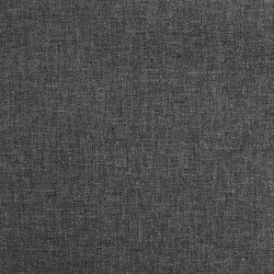 vidaXL Bar Stool Dark Grey Fabric